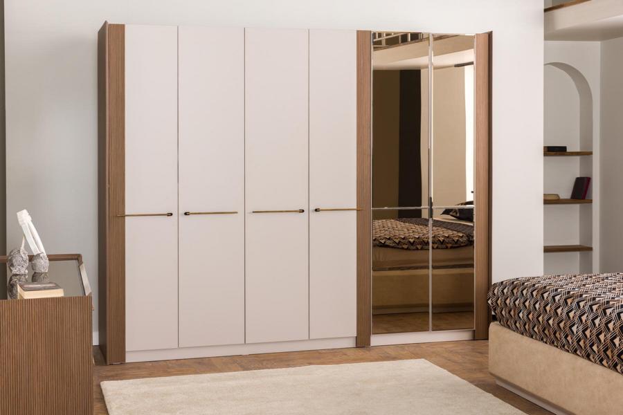 Kleiderschrank Kleiderstauraum Garderobenschrank Schrank Ankleideschrank 260cm