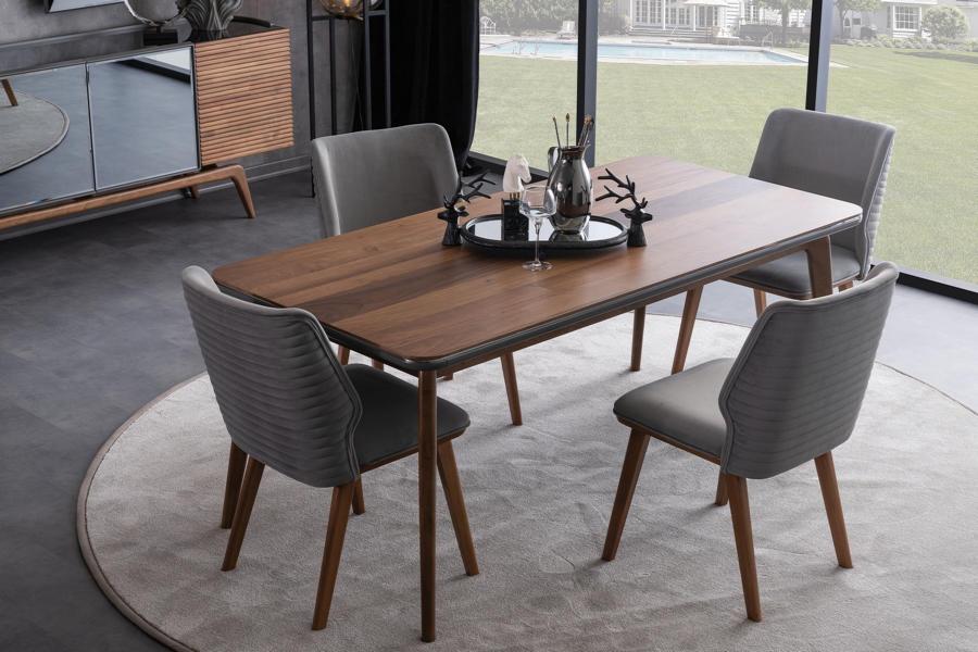 Esszimmer Stuhl Tisch Set Esszimmergruppe Essgruppe Stühle Esstisch