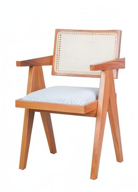 Esszimmer Moderne Design Textil Blau Lehnstuhl Armlehne Polsterstuhl Luxus Möbel