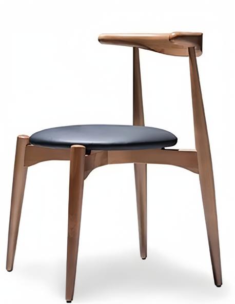 Lehnstuhl Stuhl Esszimmer Moderne Design Braun Armlehne Polsterstuhl Luxus