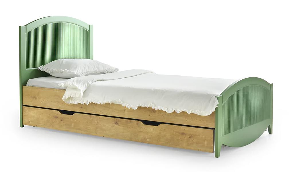 Bett Betten Naturholz Massiv Kinder Jugend Holzbett + Bettkasten Neu Lagerware