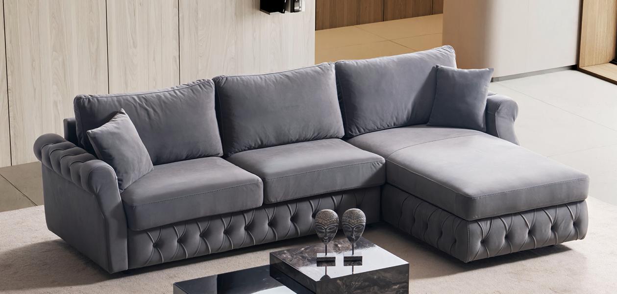 Wohnlandschaft Eckcouch Ecksofa Ecklounge Polsterecke Design Sofa Couch Garnitur