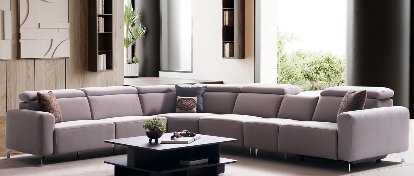 Polsterecke Lounge Ecksofa Eckcouch Design Sofa Couch Garnitur Wohnlandschaft