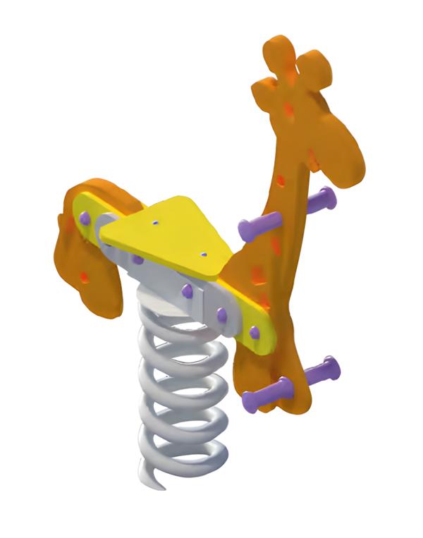 Schaukelwippe Wippgerät Wippe Schwingwippe Kinderwippe Spielplatz Giraffe