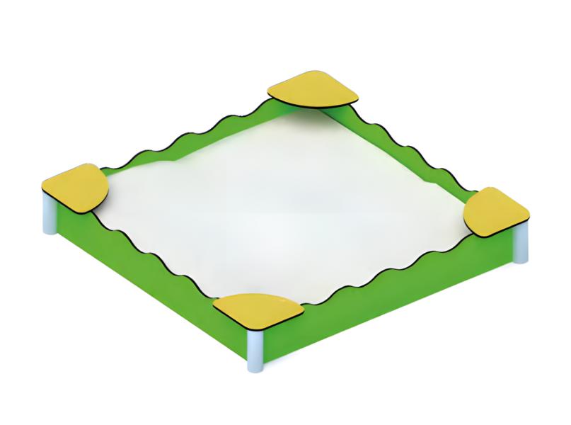 Sandkasten Sandkastenboot Spielbereich Spielgeheg Buddelbereich Sandspielbereich