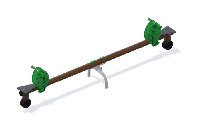 Balancierwippe Erlebnisspielplatz Waldspielplatz Klettergerüst Bewegungsfläche