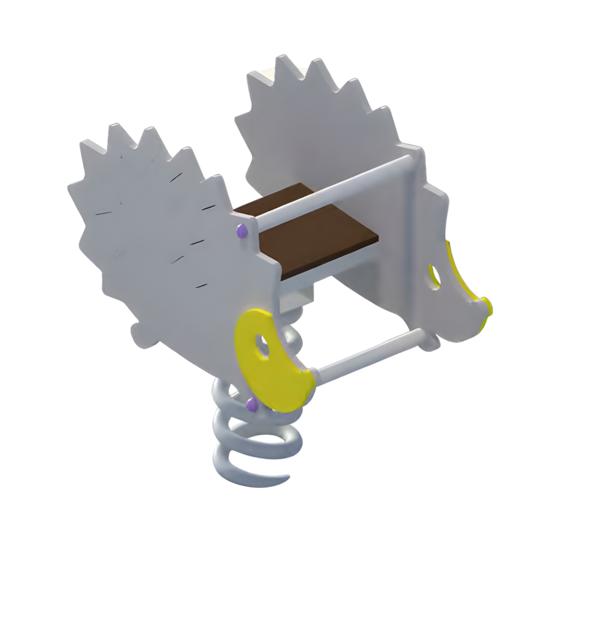 Federwippe Schaukelwippe Federgerät Schwingtier Hüpfwippe Freiluftspielplatz