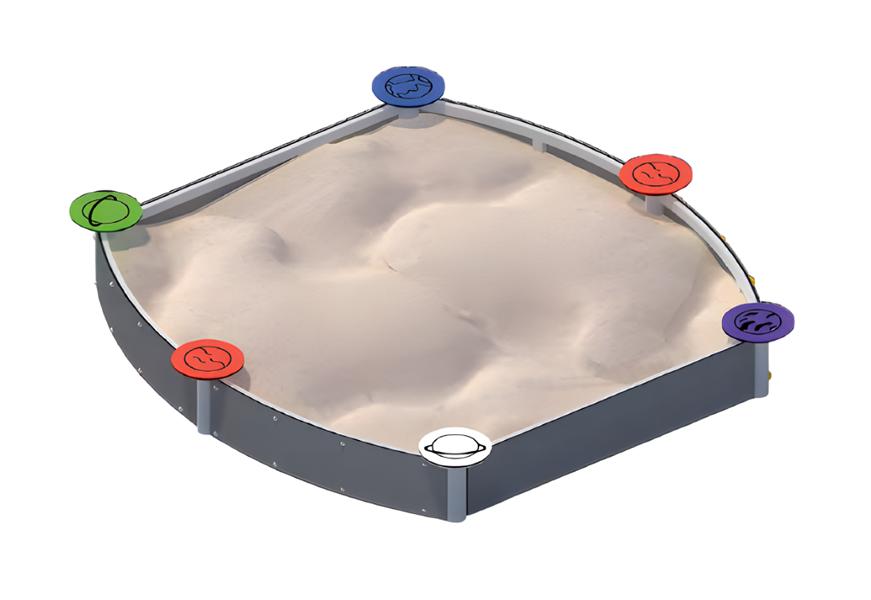 Sandkasten Spielplatz Kinderspielplatz Spielgelände Klettergerüst Erlebnisplatz