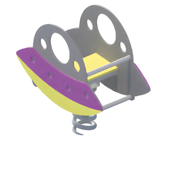 Schaukelwippe Wippgerät Wippe Schwingwippe Kinderwippe Spielplatz Wippen Ufo