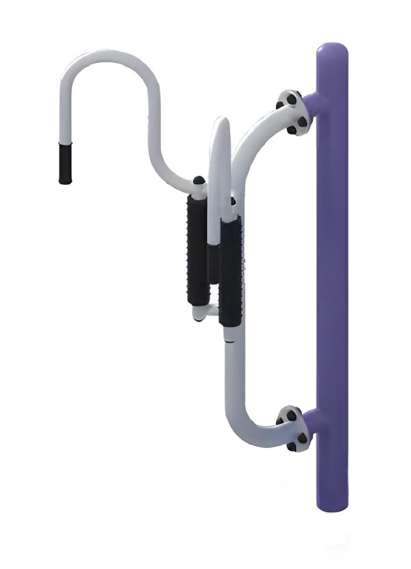 Klimmzugstangen Straßensportgeräte Kraftstationen Schulterpresse Butterfly