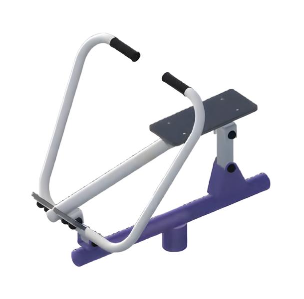 Straßensportgeräte Beinpresse Beinstreckgerät Abduktorenmaschine Ellipsentrainer