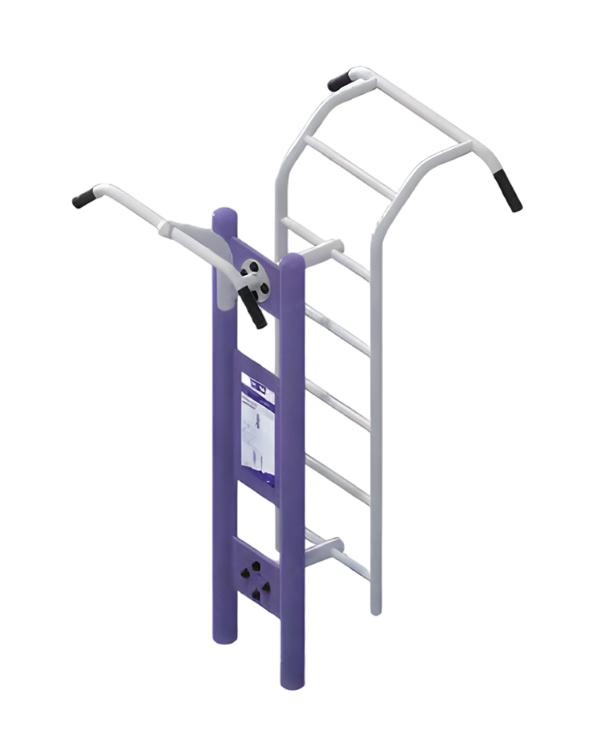 Multifunktionstürme Straßensportgeräte Beinpresse Armcurl-Gerät Bankdrückbank