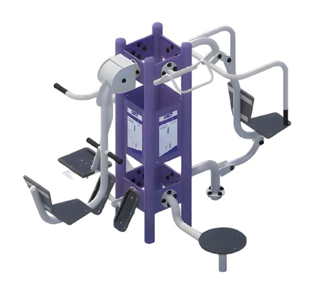 Straßensportgeräte Multifunktionstürme Liegestützgriffe Beinpresse Bauchtrainer