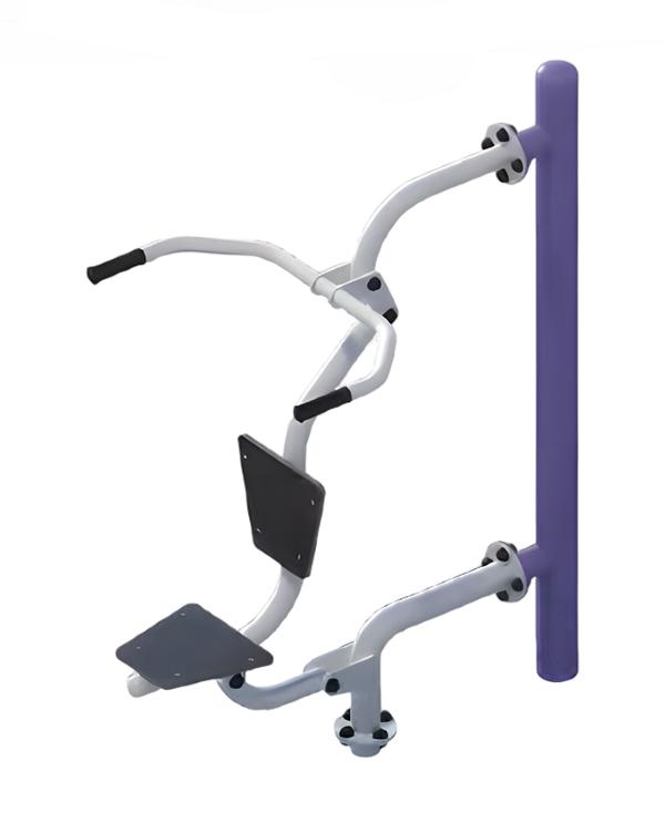 Straßensportgeräte Bankdrückbank Multifunktionstürme Schulterpresse Butterfly