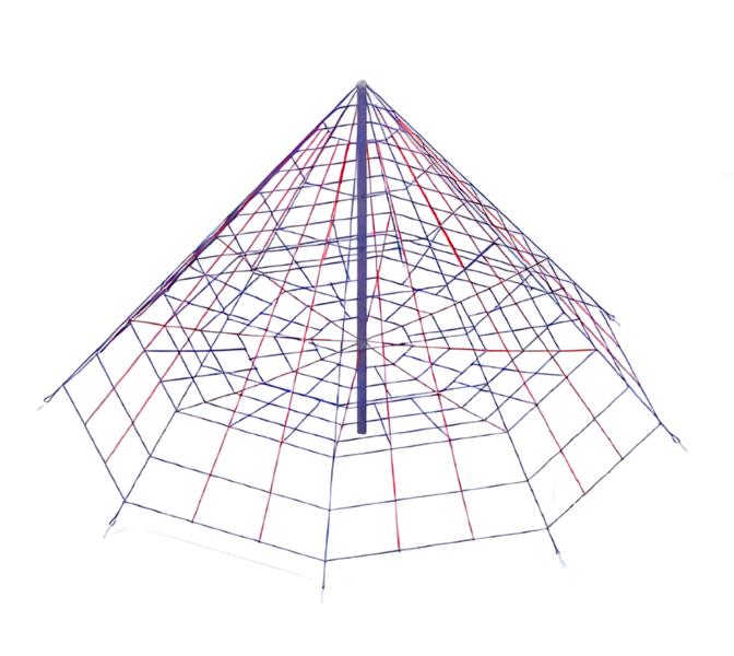 Kletterkegel Schwebeseilkletterer Hindernisseilkletterer SpielkegelHochseilkegel