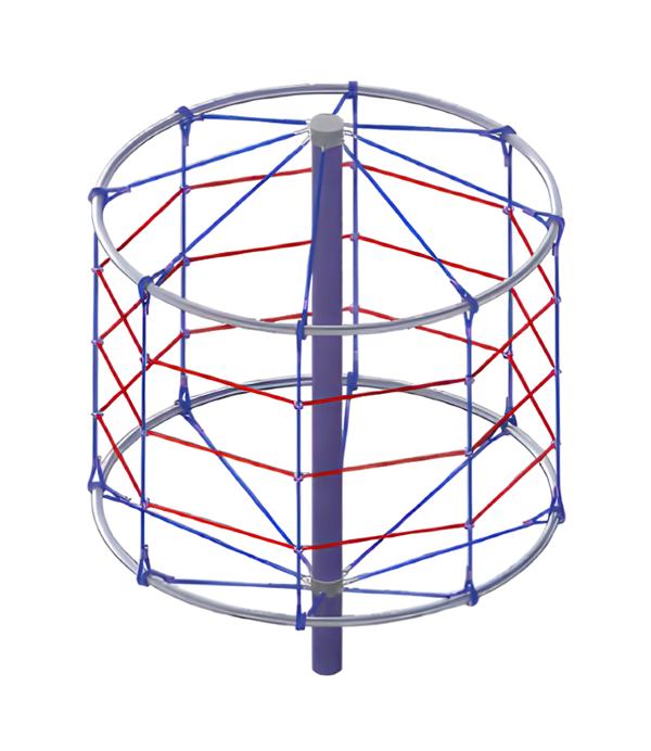 Seilklettergerät Seilklettergerät Abenteuerseilbahn Schwebeseilkletterer Balance