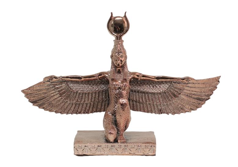 Deko Figur sitzende Isis Statue Skulptur 21 cm Figuren Statuen Skulpturen Neu