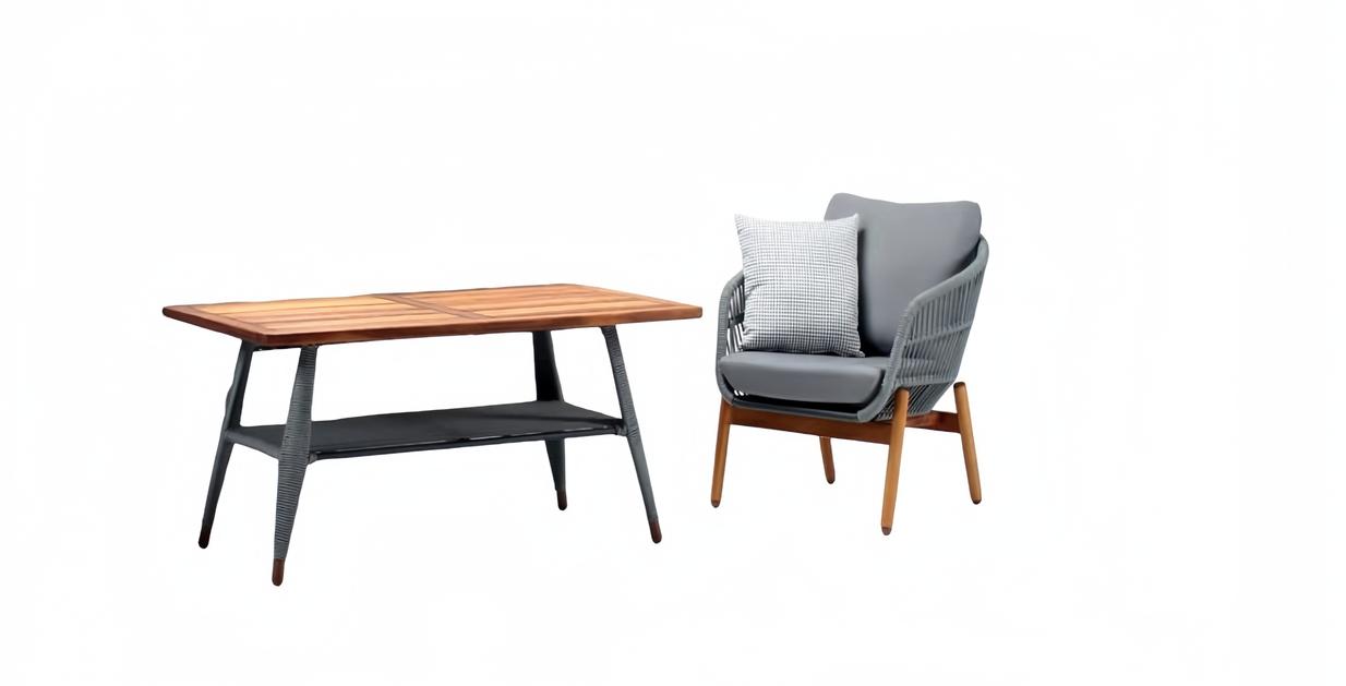 Sessel grau Luxus hohe Qualität Couchtisch Stuhl einzelne modern