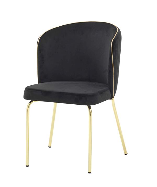 Luxus Esszimmerstuhl Stuhl Sessel Sitzer 1 Sitz Clubsessel Esszimmer Schwarz