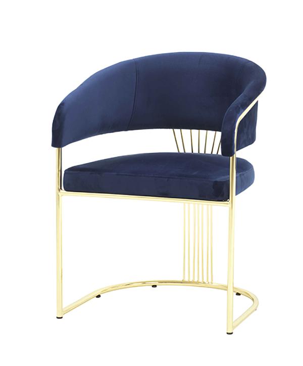 Esszimmer Modernen Stuhl Blau Luxus Designen Lehnstühle Möbel Lehnstuhl