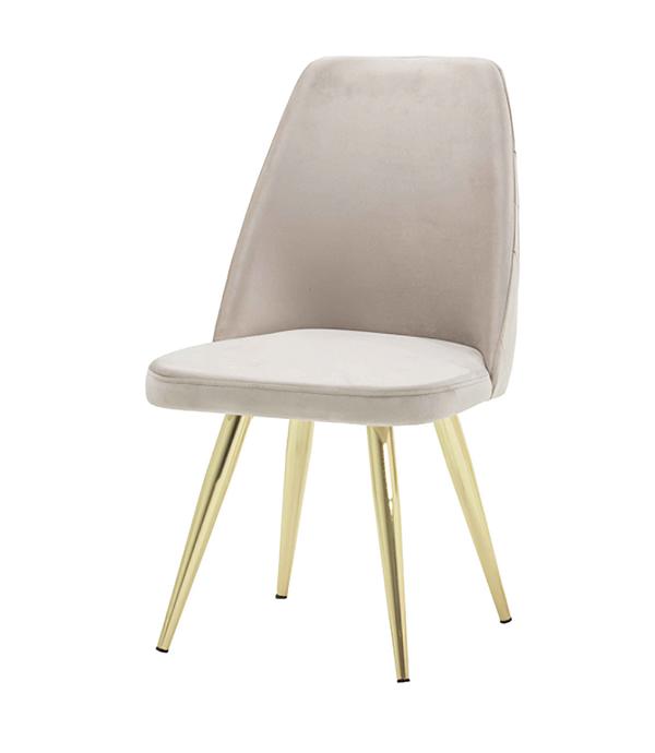 Modern Esszimmerstuhl Beige Stuhl Sessel Sitzer 1 Sitz Clubsessel Esszimmer