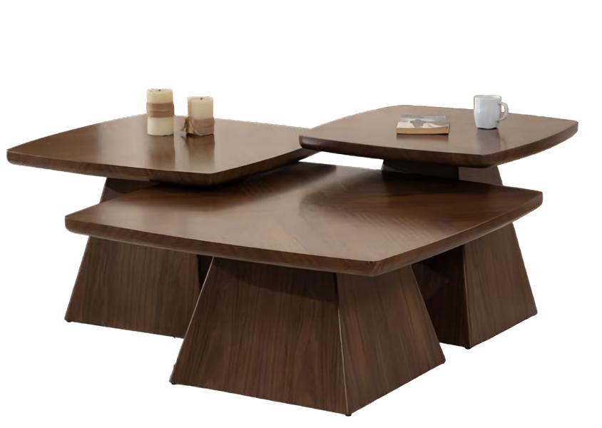 Set 3x Couchtische  Designer Kaffeetische stilvolle Wohnzimmermöbel neu modern