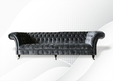 Dreisitzer Couch Polster Design Sofa Moderner 4er Sofas Zimmer Möbel 240cm Sitz