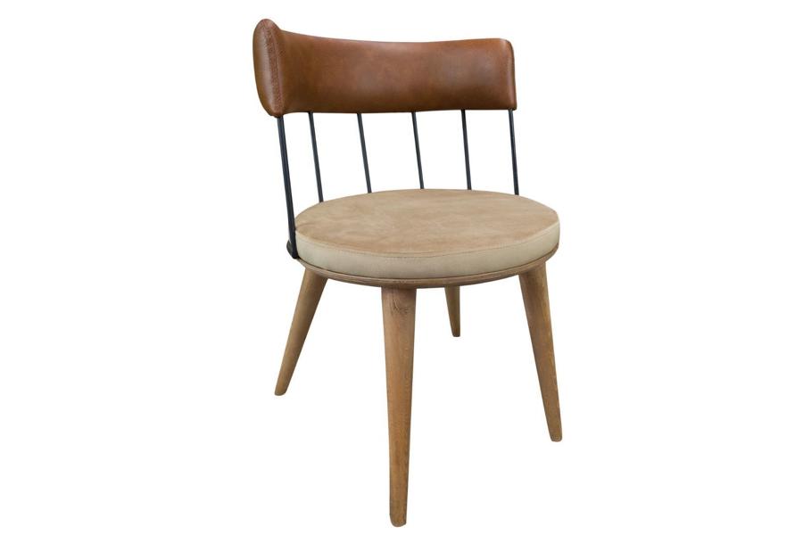 Küchenstuhl Stuhl Lehnstuhl Esszimmerstuhl Braun Holz Holzstuhl Möbel