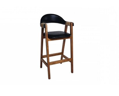 Barhocker Tresenhocker Barstuhl Hocker mit Rücklehne Armlehnen Lehnstuhl