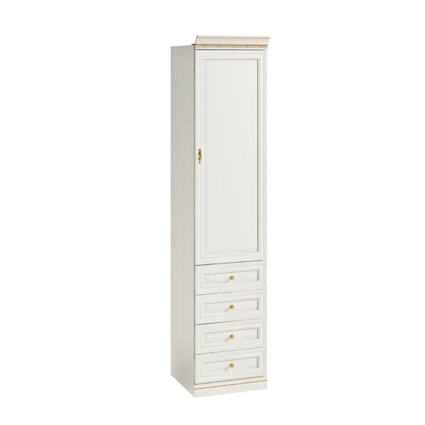 Klassisches Stauraumschrank Hochschrank Holzmöbel Kleidungsschrank Schrank