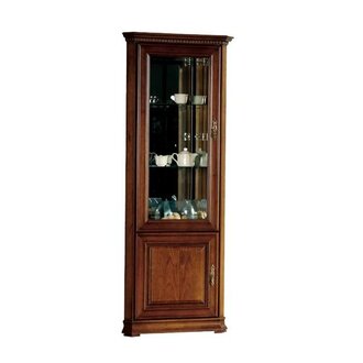 Eckvitrine Schrankregal Glasdisplay Vitrinenschrank Schrankvitrine Glasschrank
