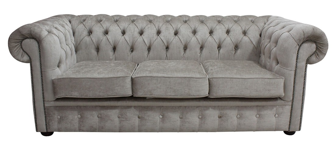 Chesterfield Design Luxus Polster Sofa Couch Sitz Garnitur Leder Neu Sofas #206