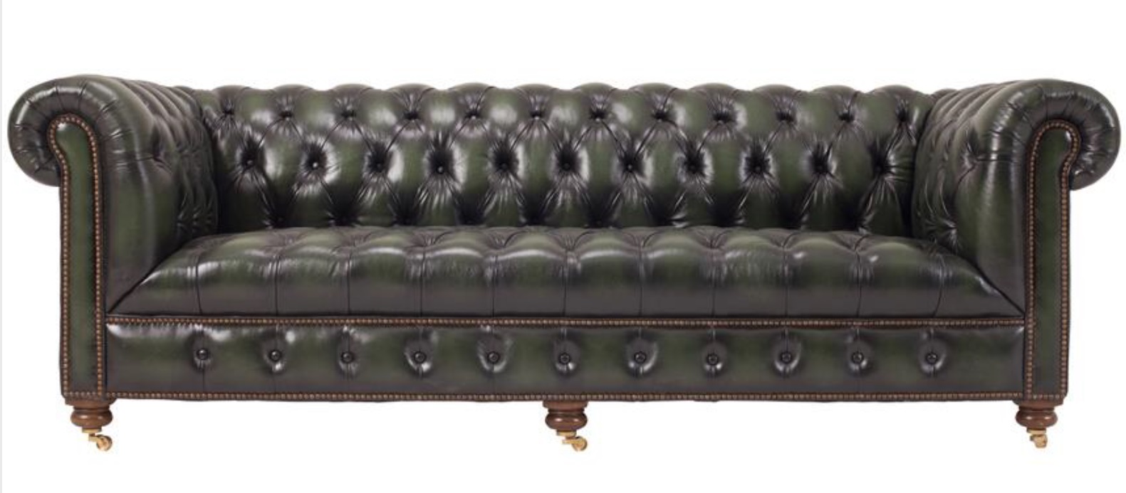 100% Echtes Leder Chesterfield Couch Polster Garnitur Sofa 3 Sitz Sofas jvmoebel