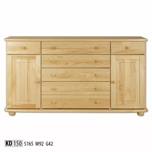 Sideboard Kommode Massive Anrichte Schrank Möbel Kommoden Echtholz Schränke Neu