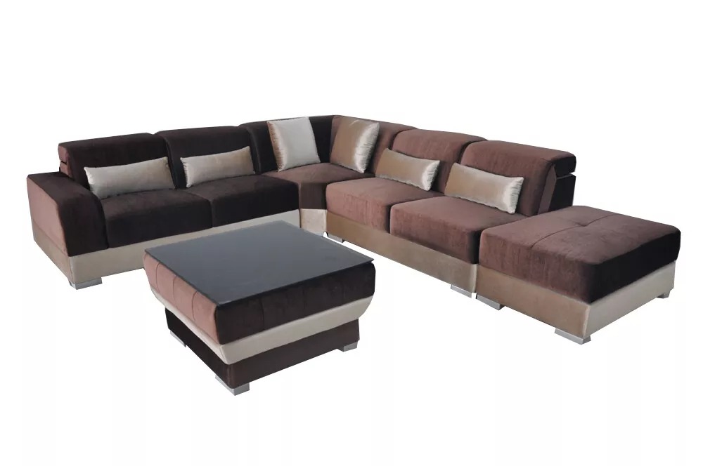 Leder Eck Sofa Couch Polster Couchen Wohnlandschaft Luxus Garnitur Ecke Sofas