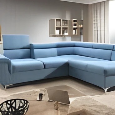 Bequemer 3-Sitzer Sofa Modernes Design für stilvolles Wohnen im Wohnzimmer