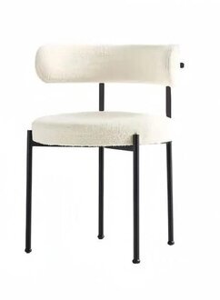 Moderne Polsterstuhl Design Stuhl Weiß Edelstahl Esszimmer Luxus Möbel