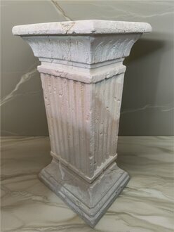 Lampe Stand Steh Leuchte Skulptur Stand Säulenlampe Antik Sofort