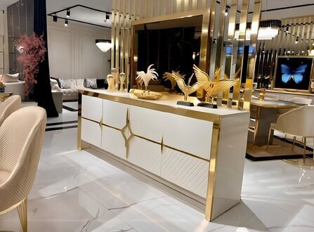 Sideboard Holz Weiß – Viel Stauraum für Wohnzimmer & Esszimmer Sofort