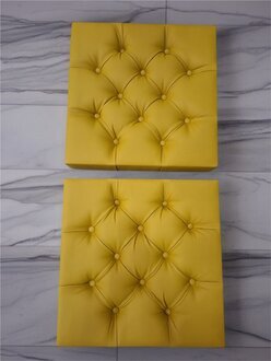 Wand Chesterfield Wandverkleidung Wandpaneelen 2x Verkleidung Neu Paneel Sofort