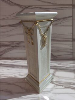 Weiß Säule Skulptur Figur Sockel Ägypten Statue Figuren Skulpturen Sofort