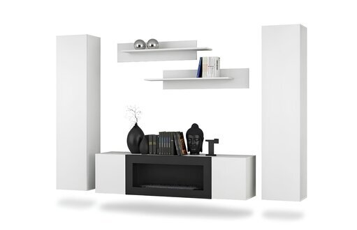 Modern Wohnwand Designer Einrichtung Wand Regale Hänge Vitrine Sideboard Sofort