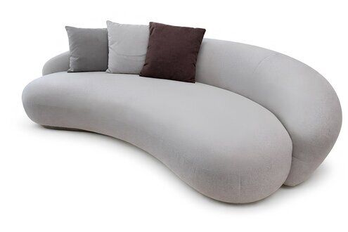 Dreisitzer Couch Polster Design Sofa 3er Sitz Sofas Zimmer Moderne Grau Sofort