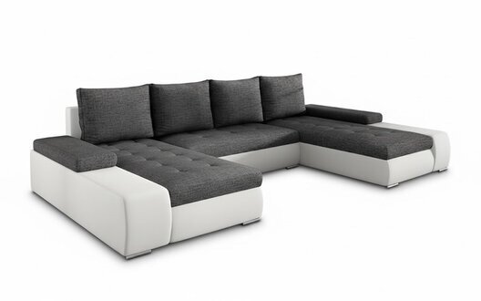Wohnlandschaft Luxus Couch Garnitur Ecksofa Textil Couchen Sofas Sofort