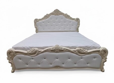 Edles Massivholzbett in stilvollem und zeitlosem Design Sofort