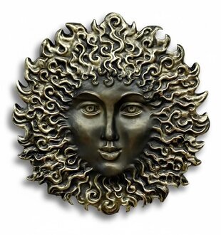 Design Medusa Wand Relief Bild Rosette Statue Skulptur Skulpturen Figuren Sofort