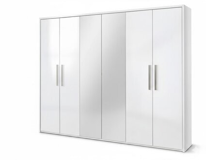 Kleiderschrank 6 Türen Kleider Schrank Designer Schränke Spiegel Möbel Sofort