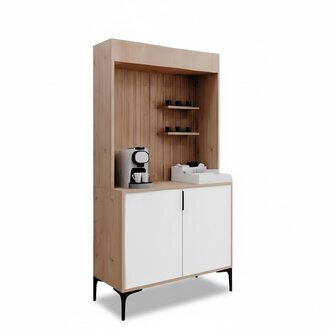 Esszimmer Anrichte Sideboard Braun Farbe Modern Design Kaffeeschrank Sofort
