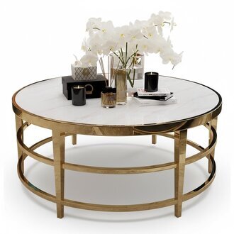 Luxus Wohnzimmer Couchtisch Edelstahl Hochglanz Tische Design Möbel Beistell Neu Sofort