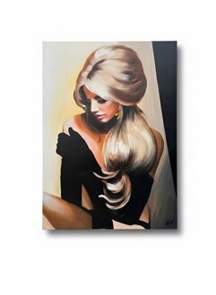 Moderne Ölkunstwerke, präzise von Hand auf Leinwand höchster Qualität ausgeführt Sofort